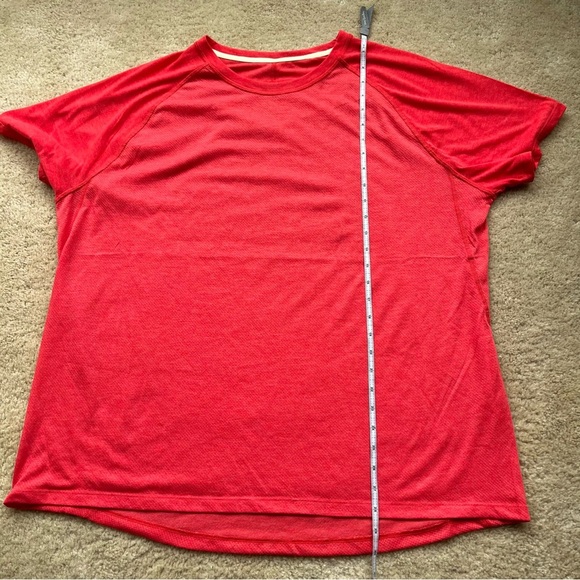 All In Motion Orange-Red Short Sleeve Active T-Shirt - Size XL - EUC - Polyester - Picture 6 of 6